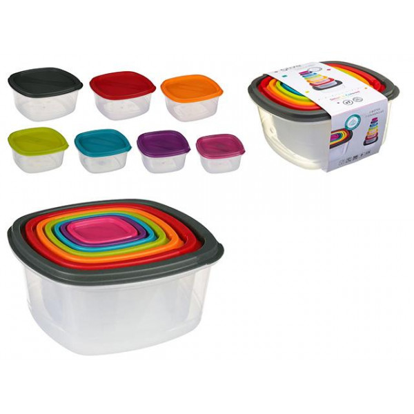 Set recipiente alimentare Five 7buc Set recipiente alimentare Five 7buc