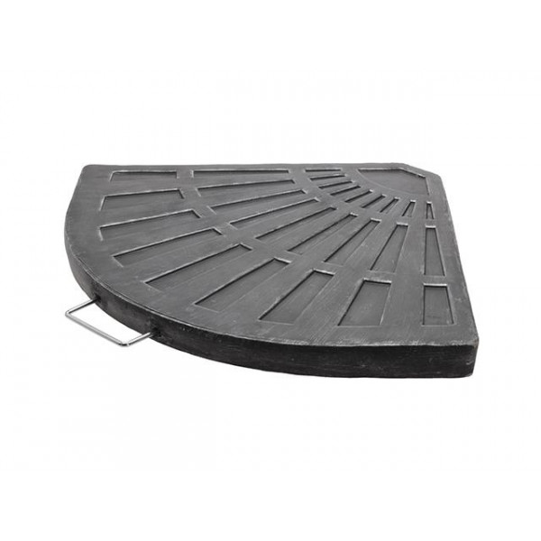 Segment de baza pentru suport umbrela 13.5kg, 44cm, beton Segment de baza pentru suport umbrela 13.5kg, 44cm, beton