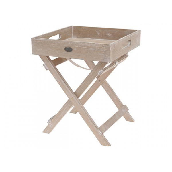 Masa de servire NVT 30X30X36cm, natural, lemn Masa de servire NVT 30X30X36cm, natural, lemn