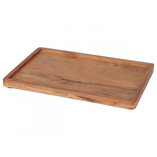 Tava de sevire lemn de salcam 30X20X2cm Tava de sevire lemn de salcam 30X20X2cm