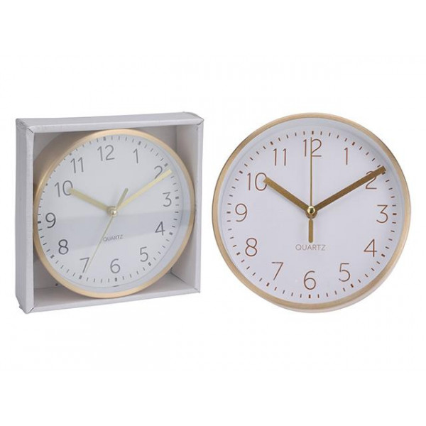 Ceas de perete rotund "Classic" 15cm, metal