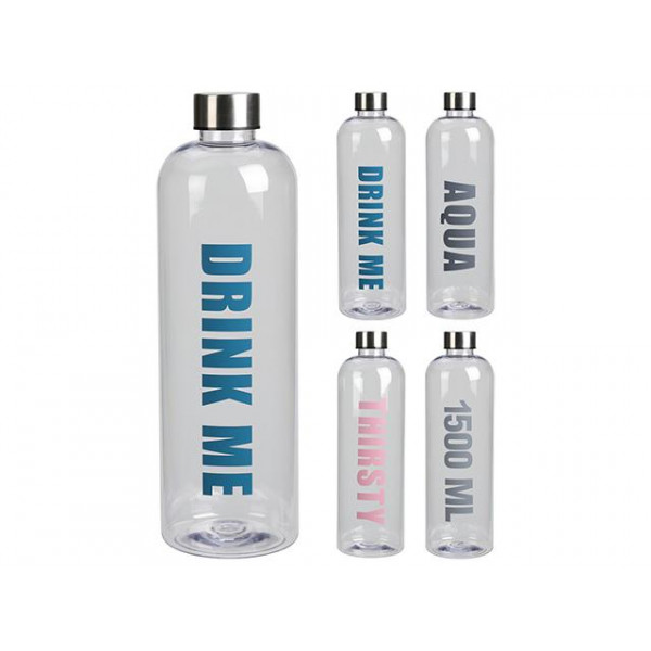 Бутылка питьевая 1.5l, пластиковая Бутылка питьевая 1.5l, пластиковая