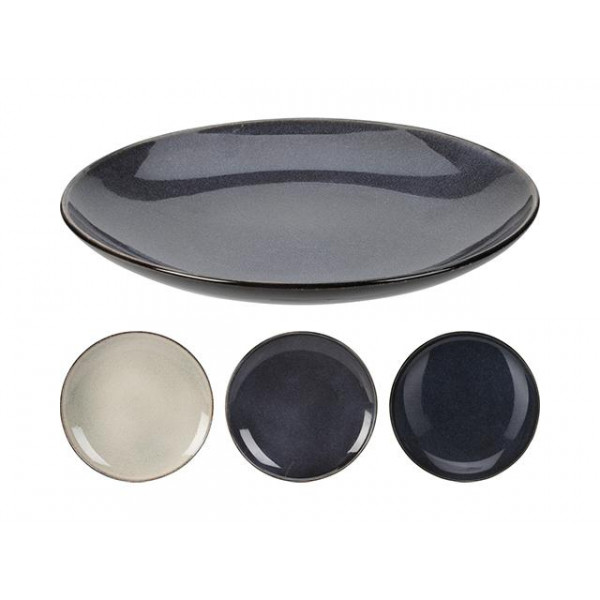 Farfurie de servire 28cm Reactiv Glaze, ceramică glazurata Farfurie de servire 28cm Reactiv Glaze, ceramică glazurata