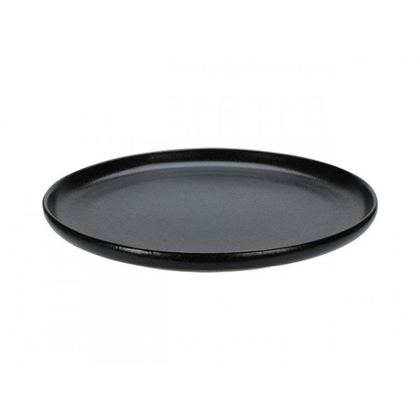 Farfurie de servire 26cm Reactiv Glaze, ceramică, negru Farfurie de servire 26cm Reactiv Glaze, ceramică, negru