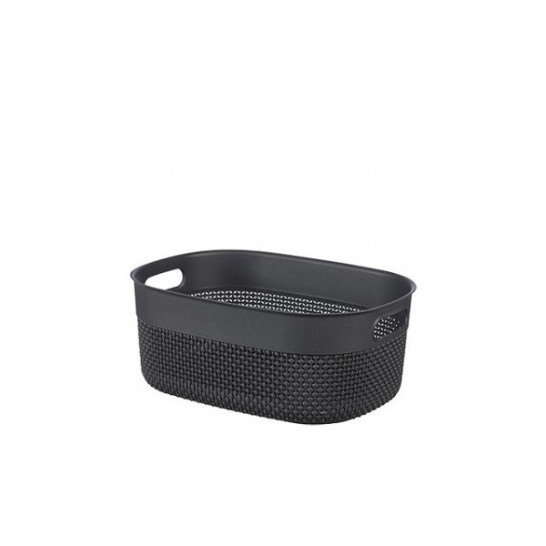 Корзина KIS Filo 12l, 38Х29Х15cm, темно-серый