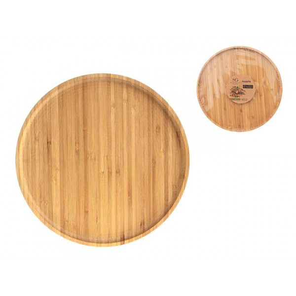 Platou de servire D26.5cm SG, bambus Platou de servire D26.5cm SG, bambus