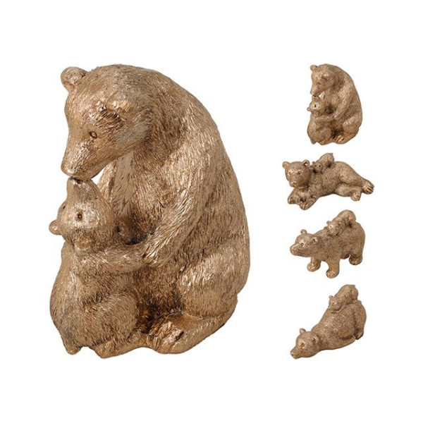 Статуэтка "Медведь с медвежонком" 15cm, керамика Статуэтка "Медведь с медвежонком" 15cm, керамика