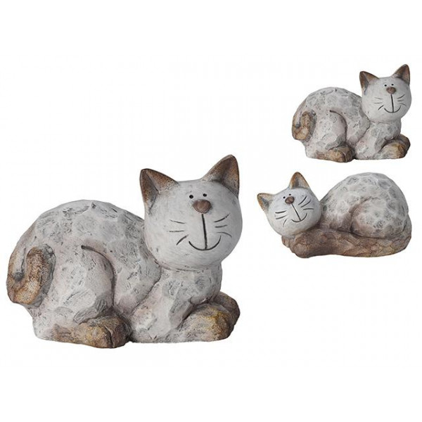 Figurina "Pisica" 16X10X12cm, ceramica