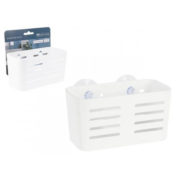Coș pentru baie Bathroom 16X9.5X8cm, alb Coș pentru baie Bathroom 16X9.5X8cm, alb