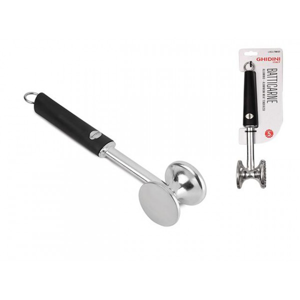 Ciocan pentru carne de aluminiu Ghidini Twist 25.5cm Ciocan pentru carne de aluminiu Ghidini Twist 25.5cm