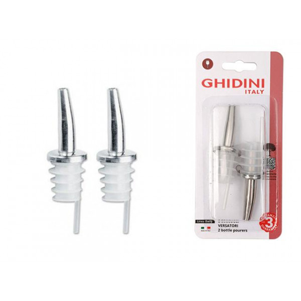 Set dopuri cu picurator pentru sticle Ghidini Daily 2buc Set dopuri cu picurator pentru sticle Ghidini Daily 2buc
