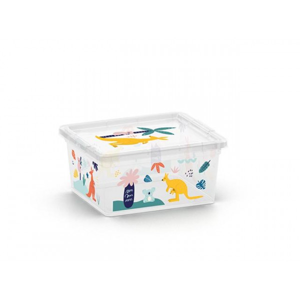 Коробка с крышкой C-box XXS Wild Animals 2l, 19.5X16.5XH9.5cm Коробка с крышкой C-box XXS Wild Animals 2l, 19.5X16.5XH9.5cm