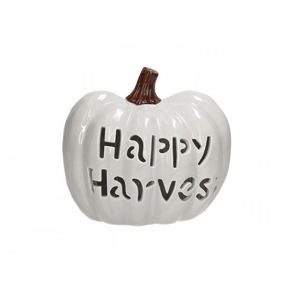 Сувенир LED Тыква AF 19X14cm Happy Harvest, керамика Сувенир LED Тыква AF 19X14cm Happy Harvest, керамика