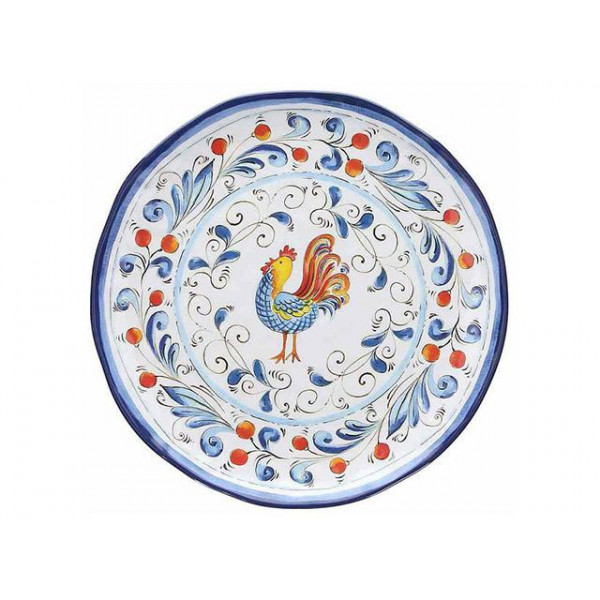 Platou de servire 23cm Tognana Rooster, melamina Platou de servire 23cm Tognana Rooster, melamina