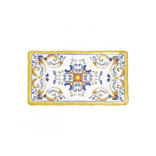 Platou de servire 38X15cm Tognana Florence, melamina, galben Platou de servire 38X15cm Tognana Florence, melamina, galben