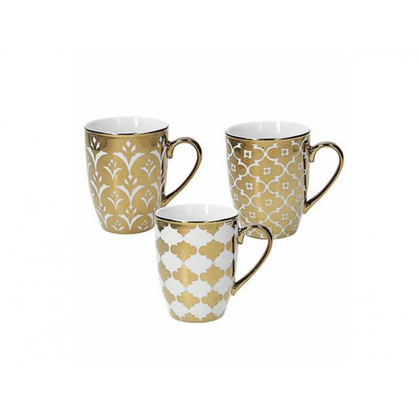 Cana 310ml Tognana Natale Azulejos Gold, 3 tipuri