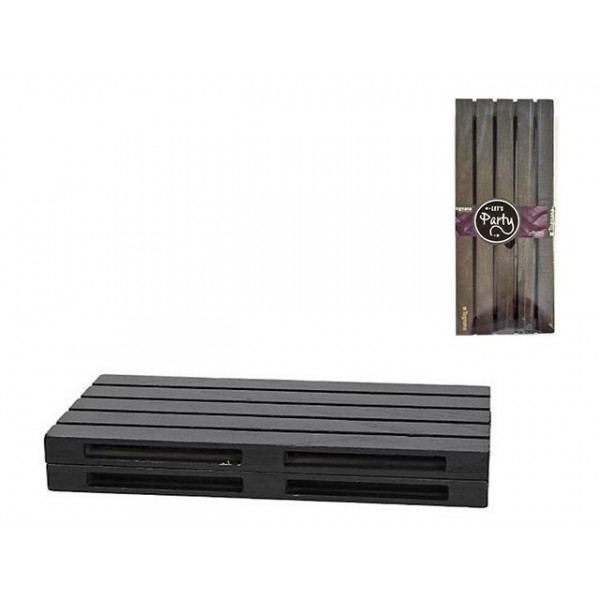Set suport pentru vase "palet" Tognana 2buc 30X12cm, lemn Set suport pentru vase "palet" Tognana 2buc 30X12cm, lemn