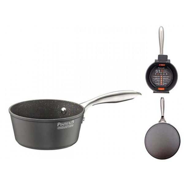 Caus Pinti ST-1 16cm, 1.2l cu maner, inox