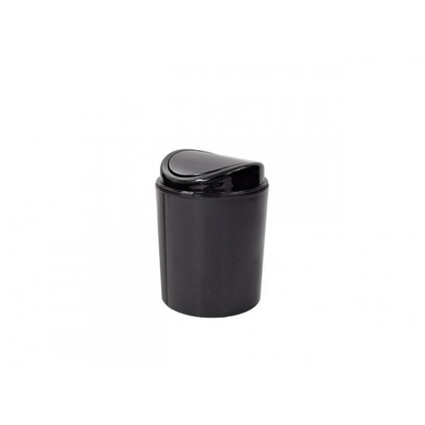 Container pentru gunoi Bytplast 1l, 11,5X11,5X15,3cm, negru Container pentru gunoi Bytplast 1l, 11,5X11,5X15,3cm, negru