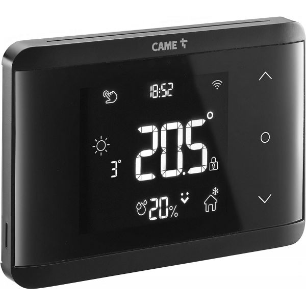 Termostat CAME TH/700 BK WIFI cu fir in perete /845AA-0110 Termostat CAME TH/700 BK WIFI cu fir in perete /845AA-0110