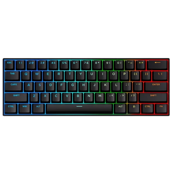 Клавиатура MCHOSE Ace 60 Pro, Проводное, Чёрный