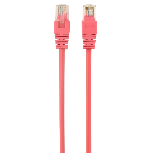 Patch cord Cablexpert PP12-2M/RO, CAT5e UTP, 2m, Roz Patch cord Cablexpert PP12-2M/RO, CAT5e UTP, 2m, Roz