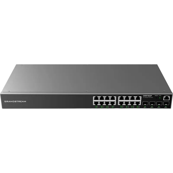 Comutator PoE Grandstream GWN7802P, IEEE 802.3af/at Comutator PoE Grandstream GWN7802P, IEEE 802.3af/at