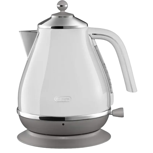 Fierbător electric DeLonghi KBOC 2001 W, Sidney White Fierbător electric DeLonghi KBOC 2001 W, Sidney White