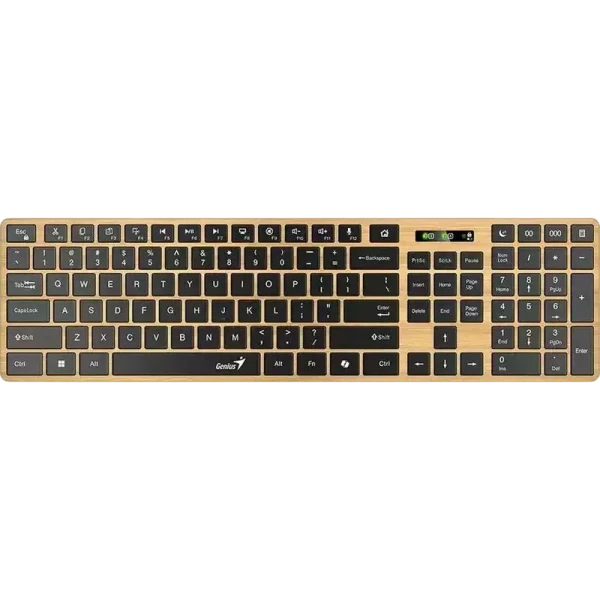 Клавиатура Genius SlimStar 7250BT, Беспроводное, Pine Wood