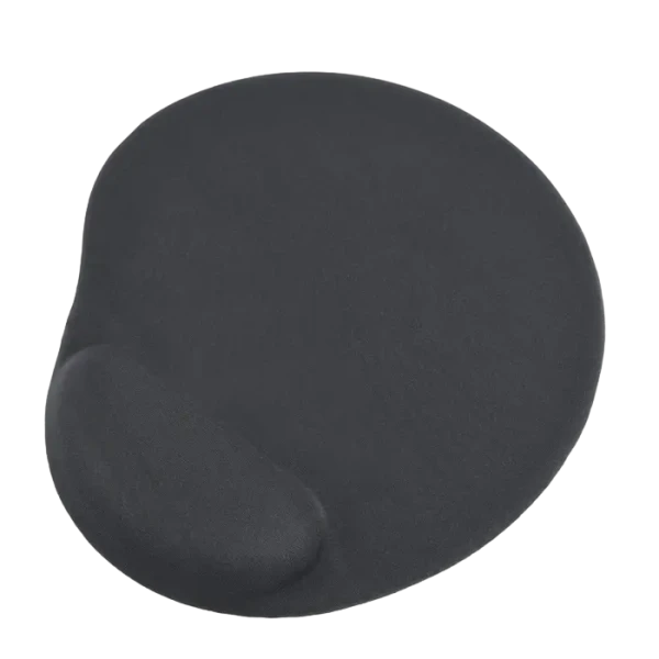 Коврик для мыши Gembird MP-GEL-BK, 240мм x 220мм, Чёрный