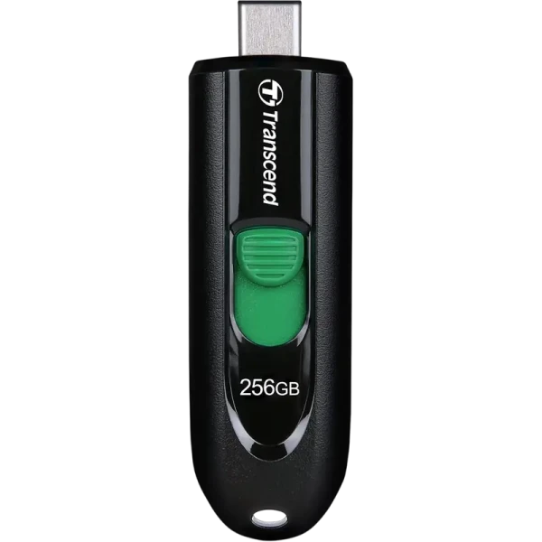 256GB USB-C Flash Drive Transcend "JetFlash 790C", Black, Slider (USB 3.0 (5Gb/s), R/W:90/45MB/s, 6