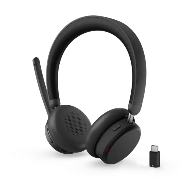 Căști de Calculator Lenovo 6550 USB-C, Fără fir, Negru