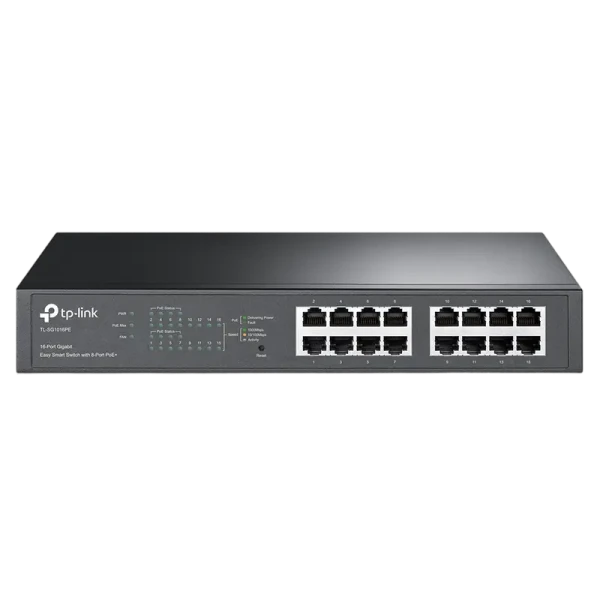 Comutator PoE TP-LINK TL-SG1016PE, 8x IEEE 802.3af/at Comutator PoE TP-LINK TL-SG1016PE, 8x IEEE 802.3af/at