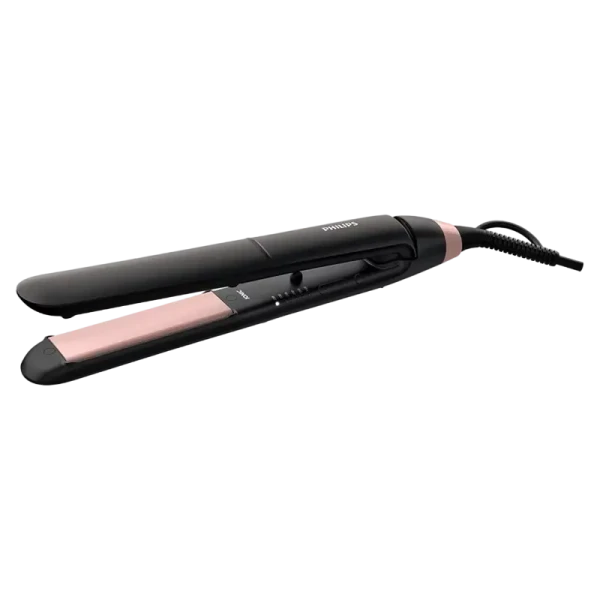 Placă de îndreptat părul PHILIPS StraightCare Essential BHS378/00, Negru Placă de îndreptat părul PHILIPS StraightCare Essential BHS378/00, Negru
