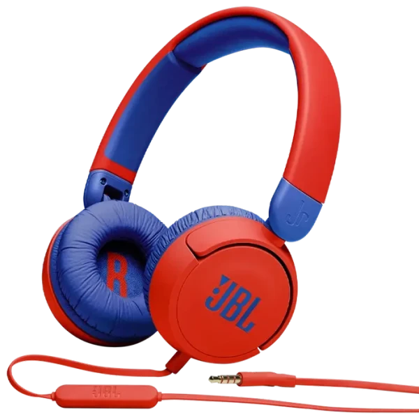 Căști JBL JR310, Roșu Căști JBL JR310, Roșu