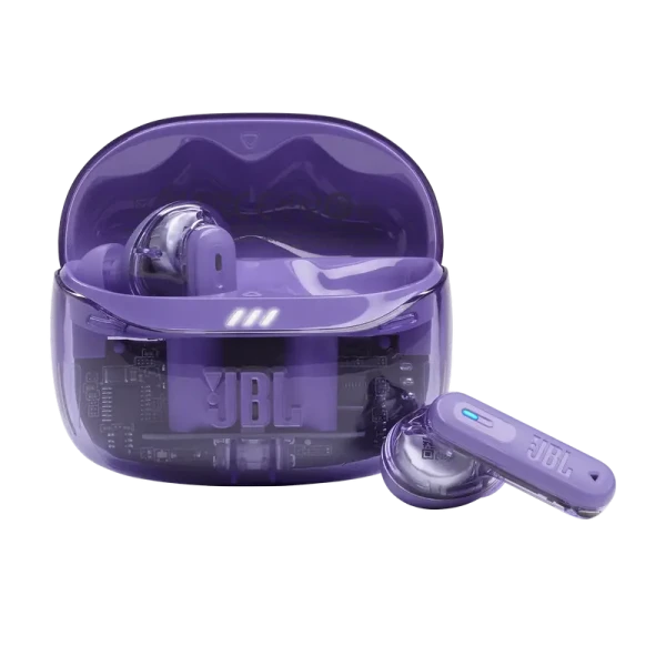 Căști JBL Tune Beam 2 Ghost Edition, Violet Căști JBL Tune Beam 2 Ghost Edition, Violet