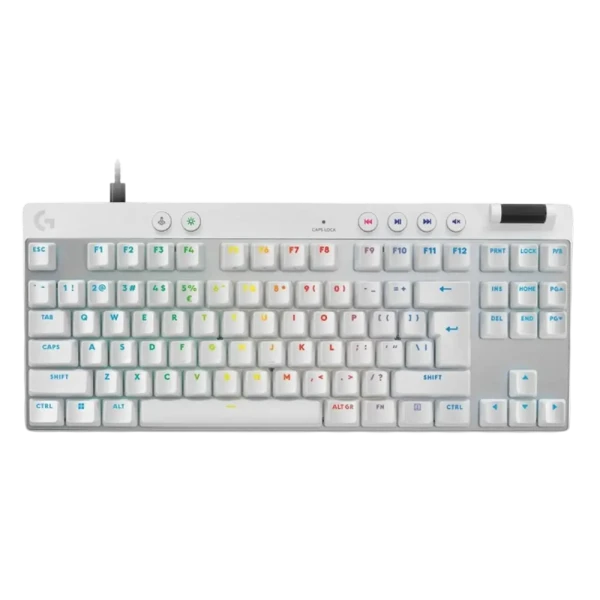 Клавиатура Logitech G Pro X TKL Rapid, Проводное, Белый Клавиатура Logitech G Pro X TKL Rapid, Проводное, Белый