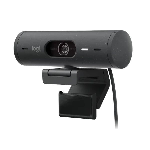 Cameră Web Logitech BRIO 500, Full-HD 1080P, Gri Cameră Web Logitech BRIO 500, Full-HD 1080P, Gri
