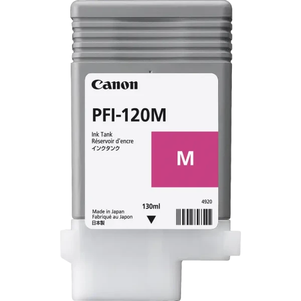 Cartuș de cerneală Canon PFI-120, 130ml, Magenta Cartuș de cerneală Canon PFI-120, 130ml, Magenta