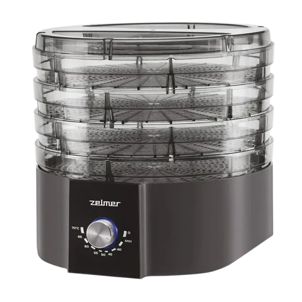 Сушилка для фруктов Zelmer ZFD1004, Чёрный Сушилка для фруктов Zelmer ZFD1004, Чёрный