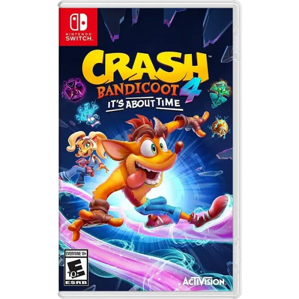 ActiVision Crash Bandicoot 4: It’s About Time, Действие и приключения, Nintendo Switch, Картридж ActiVision Crash Bandicoot 4: It’s About Time, Действие и приключения, Nintendo Switch, Картридж