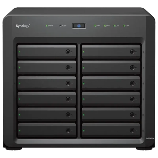 Stocare atașată la rețea SYNOLOGY DS2422+, Negru Stocare atașată la rețea SYNOLOGY DS2422+, Negru