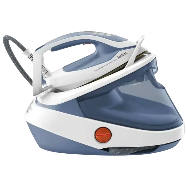 Fier de călcat cu generator de abur Tefal GV9710E0, 3000W, Alb Albastru Fier de călcat cu generator de abur Tefal GV9710E0, 3000W, Alb Albastru