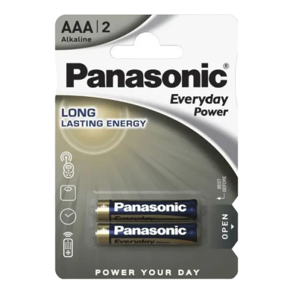 Baterii Panasonic LR03REE, AAA, 2buc. Baterii Panasonic LR03REE, AAA, 2buc.