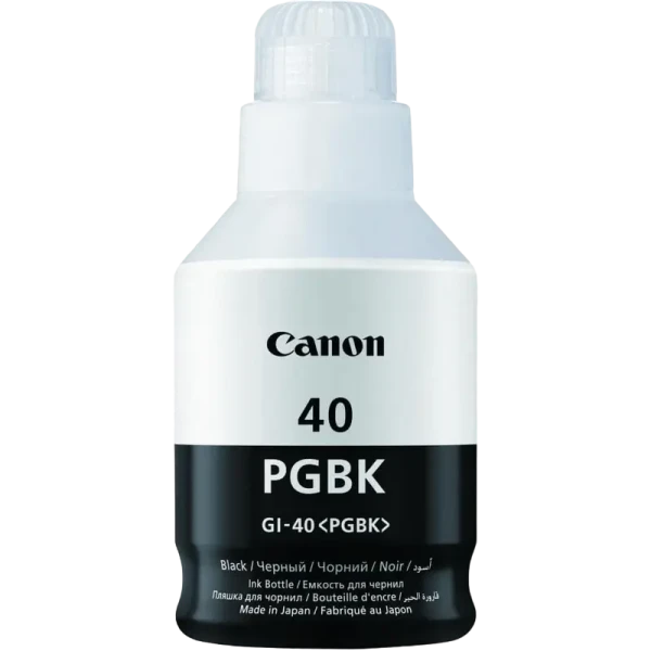 Контейнер с чернилами Canon GI-40, 170мл, Черный