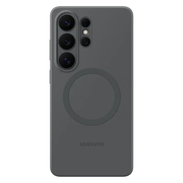 Чехол Samsung Silicone Magnet Case для Galaxy S26 Ultra, Чёрный Чехол Samsung Silicone Magnet Case для Galaxy S26 Ultra, Чёрный