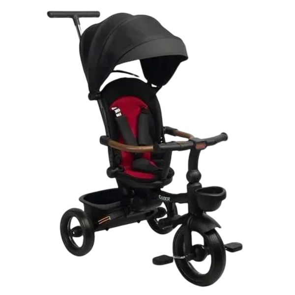 Bicicletă cu trei roți Caretero Saber, Negru | Roșu Bicicletă cu trei roți Caretero Saber, Negru | Roșu