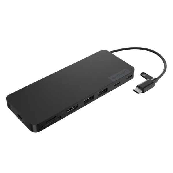 Док-станция Lenovo USB-C Slim Travel Dock, Черный Док-станция Lenovo USB-C Slim Travel Dock, Черный