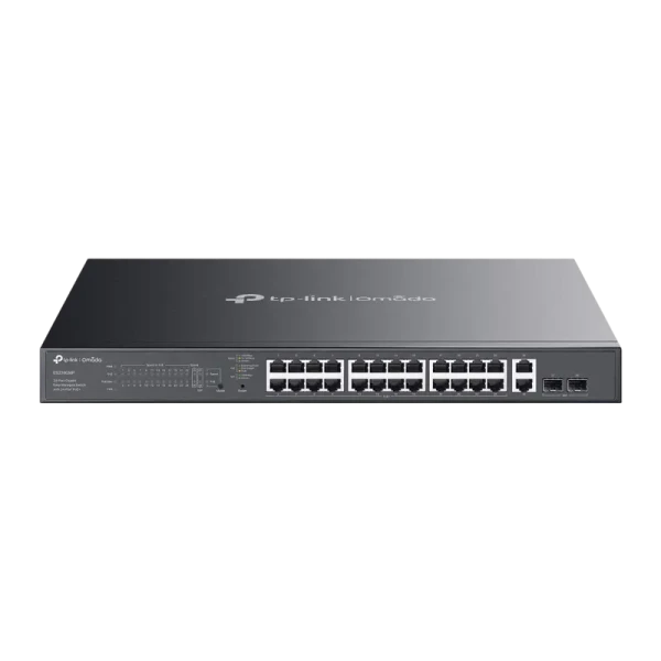 Comutator PoE TP-LINK ES228GMP, 24x IEEE 802.3af/at Comutator PoE TP-LINK ES228GMP, 24x IEEE 802.3af/at