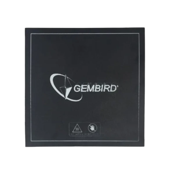 Поверхность для 3D-печати Gembird 3DP-APS-01, 155 * 155 мм Поверхность для 3D-печати Gembird 3DP-APS-01, 155 * 155 мм